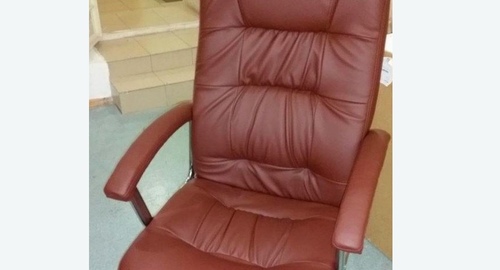 Обтяжка офисного кресла. Североуральск